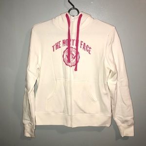 North Face Zip Up Sweatshirt